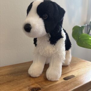 Douglas Cuddle Meadow the Border Collie #4009 Plush Stuffed Animal Toy